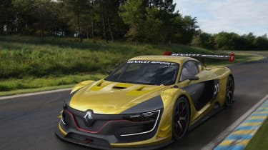 雷诺揭示了Reaultsport R.S.01官方照片中的赛车