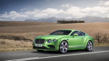 Bentley Continental GT和飞行刺激增益设计更新和电力