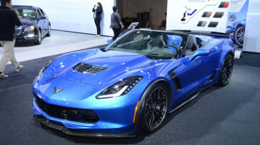 Chevrolet Corvette Z06敞篷车在纽约透露