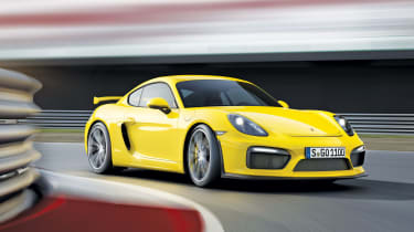 Porsche Cayman GT4：Geneva Show的赛道专注的轿跑车