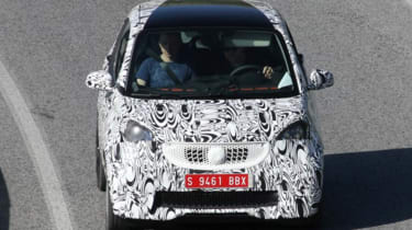 Smart Fortwo Brabus Spied