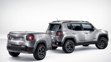 Jeep Renegade Hard Steel：截然的概念车本身