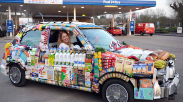 Tesco燃料拯救食品汽车 - 来到你附近的超市