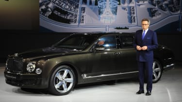 530BPP Bentley Mulsanne Speeds在巴黎电机展上首次亮相