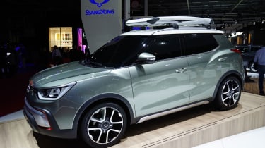 Ssangyong XIV-AIR和XIV冒险首次亮相巴黎