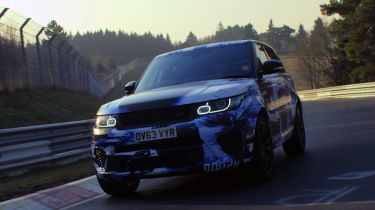 Range Rover Sport SVR套装Nurburgring SUV LAP录制