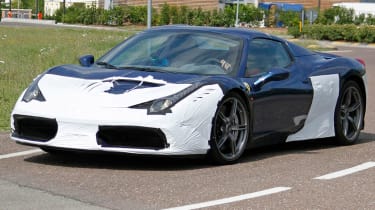 Ferrari 458 Speciale Spider发现测试