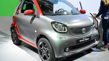 Smart Fortwo Cabrio在法兰克福展上开业