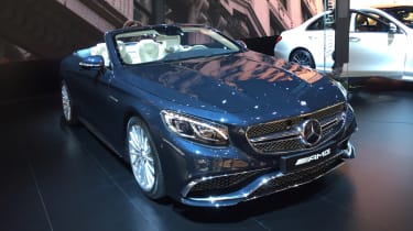 梅赛德斯-AMG S 65 Cabriolet在底特律2016年透露