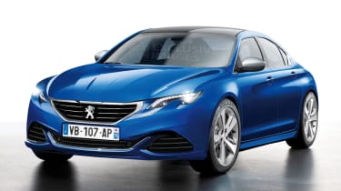 性感的新标致408 gt瞄准VW CC