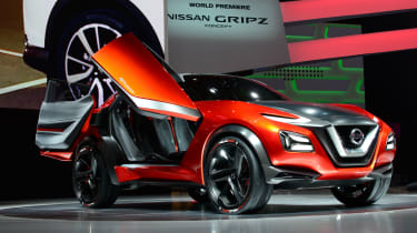 日产格里普兹SUV概念涵盖法兰克福电机展