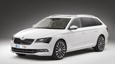 新的2015 Skoda Superb Estate名称其价格