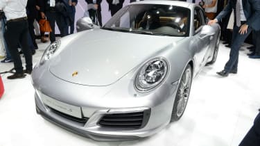 Porsche 911 2016 Faccelift：法兰克福的新照片