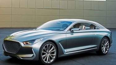 新的现代愿景G概念预览了未来的高级汽车