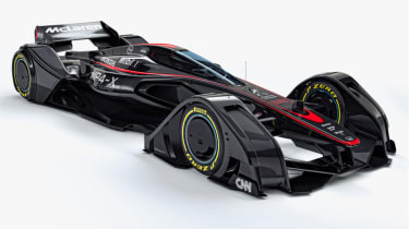 迈凯轮用MP4-X概念揭示了F1未来的愿景