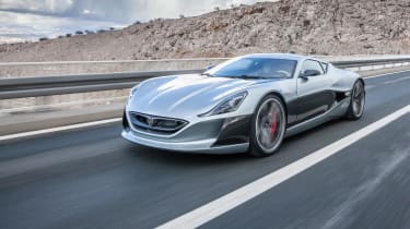 RIMAC概念 - 一：£676K，22​​1英里/每花电动超高级确认日内瓦