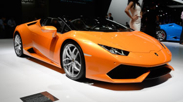 Lamborghini Huracan Spyder是一个铁杆201万小时的吹风机