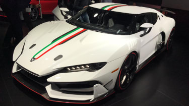 Italdesign Zerouno Supercar Wows 2017日内瓦人群