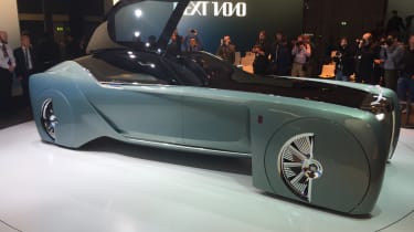 Rolls-Royce 103ex Vision接下来100概念揭示了奢侈品的未来