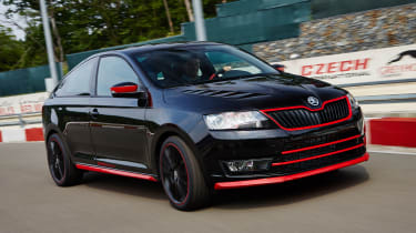 Skoda Atero学生概念是Racy Rapid Coupe