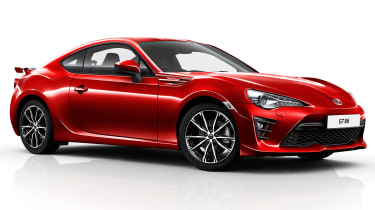 Toyota GT86更新了2017年，具有更硬的底盘