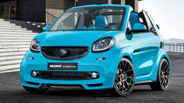 Brabus将Smart Fortwo变成终极125折成本为43,000英镑