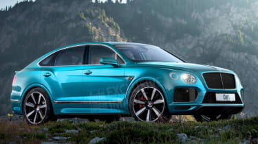 Bentley Bentayga'Super'Coupe-SUV在作品中