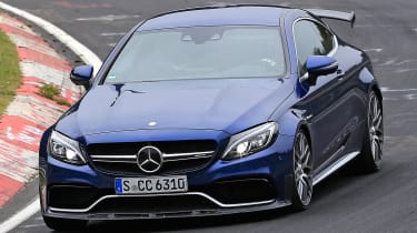 Hardcore Mercedes-AMG C 63 Coupe发现测试