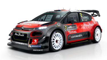 新雪铁龙C3 WRC在2017赛季提前亮相