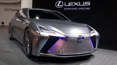 lexus ls +概念在东京透露