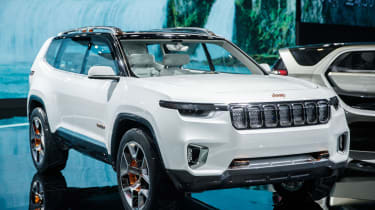 Jeep yuntu概念预览了4x4公司的混合后未来