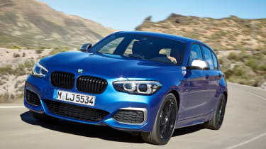BMW 1系列接收2017年温和的投影