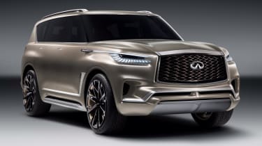 Infiniti在纽约电机展上揭示了QX80专着SUV概念