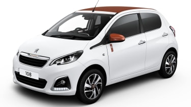 PEUGEOT 108宣布的新修剪级别