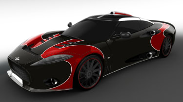 Spyker C8 Aileron签署了限量版LM85