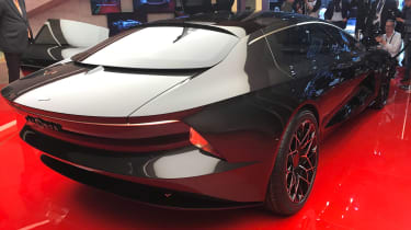 Lagonda Vision概念预览日内瓦的EV未来