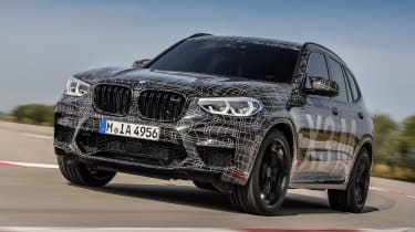 新的BMW X3 M：第一个图像和详细信息显示