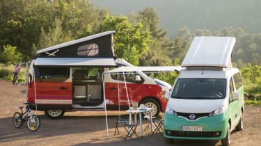 New Nissan NV300和NV200 Campervan系列包括EV