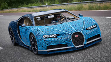 生活大小乐高Bugatti Chiron你真的可以开车