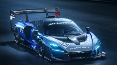 新的814bhp mclaren senna gtr释放出来