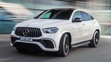 New Mercedes-AMG GLE 63 S COUPE与603BHP的竞争对手BMW X6 M