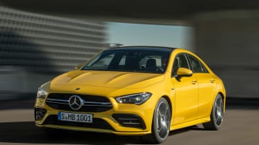 新的2019梅赛德斯-AMG CLA 35释放了302BHP