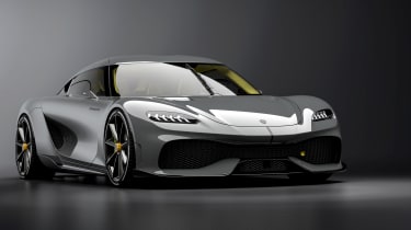 新的KoenigsegG Gemera是一个四个座位，1,700bhp，1.4米高的高速公路