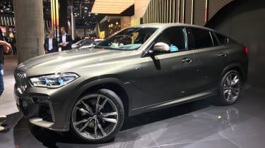 2019年新的BMW X6在法兰克福透露