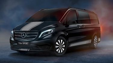 新的范围顶级梅赛德斯Vito Sport Van推出