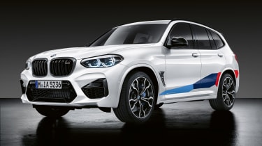 M新BMW X3和X4 M的性能零件透露
