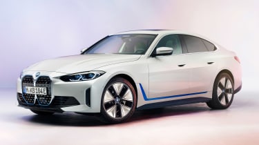 新的2021 BMW I4电动车透露367英里范围
