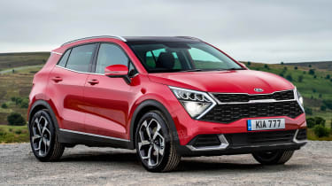 新的2021 Kia Sportage SUV获得激进的外观