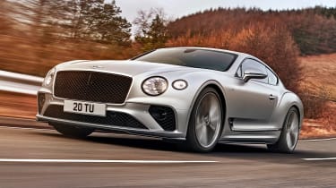新的2021 Bentley Continental GT速度推出了650bhp