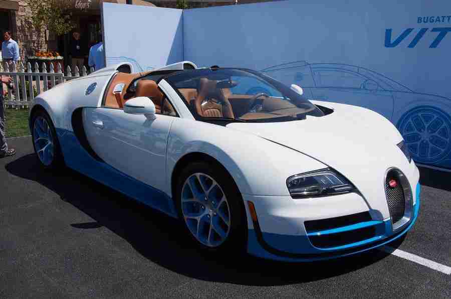 Pebble Beach 2012：特别版Bugatti Veyron